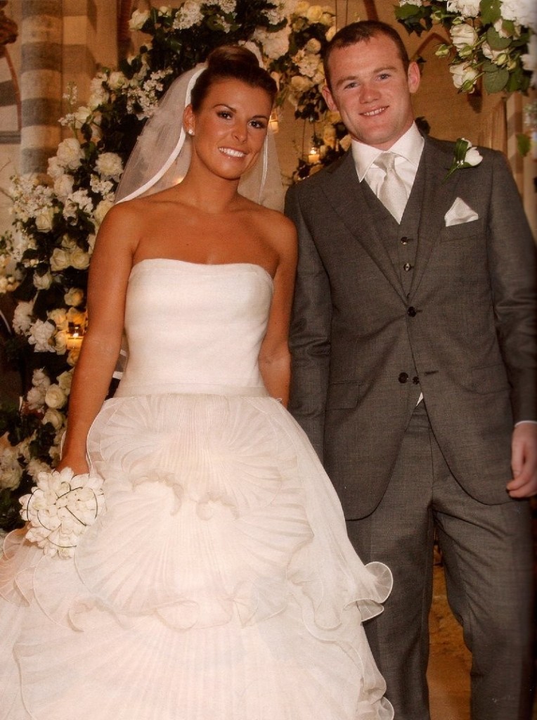 Coleen Mcloughlin and Wayne Rooney