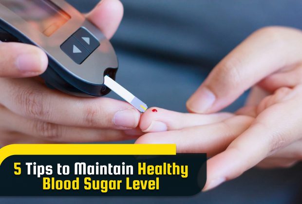 Five tips for maintaining healthy blood sugar.